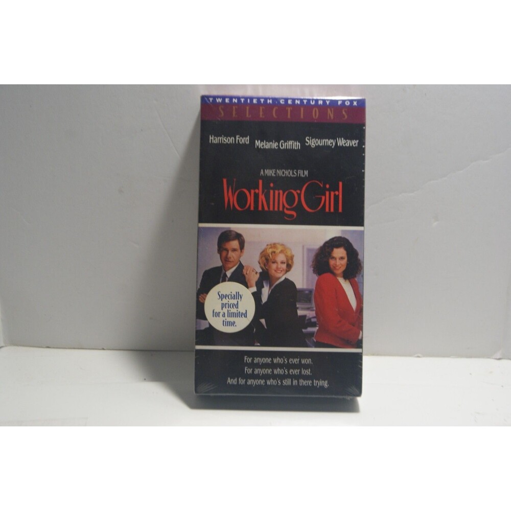 Working Girl VHS  1995 New And Sealed W/Watermarks Harrison Ford